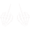 Skull hand_mittelfinger_2