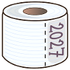 Toilet paper year 2027