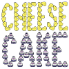 Cheese cake typography