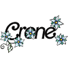 Crane Floral Vine