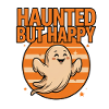 Cute Ghost Halloween – Haunted But Happy