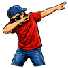 Dabbing Americans
