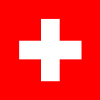Swiss flag: white cross on red