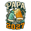 Daddy-to-be 2027 - Beer & Baby Bottle Gift