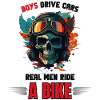 Real Men Ride Bike