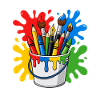 Drawing Painter Artist Brush Colourful Art
