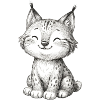 Bébé lynx