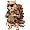 Wanderkatze – Outdoor-Abenteuer