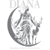 Diana Moonlit Hunt Goddess