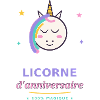 Licorne anniversaire magique