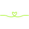 Minimal Heart Line | Green Heart Design