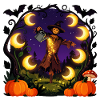 Moonlit Halloween Harvest