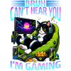 Gamer Gaming Cat Video Game