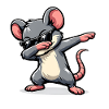 Dabbing Maus