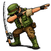Dabbing Angler