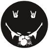 Rocking Drum Silhouette