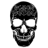 Skull Graphic Black Metal