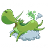Flatulierendes Einhorn – Lustiger Spruch