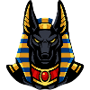Tête d’Anubis Némés, Bande
