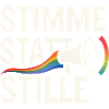 Stimme statt Stille Pride Statement Vielfalt