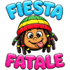 Fiesta Fatale Rasta Cartoon