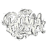Rom Graffiti Handschrift Italien