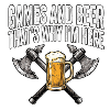 Medieval Axe Games Beer