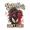 Scheunenhaar-Huhn-Mama, Bauernleben Landleben Hu