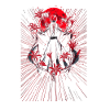 Red Moon Mage Cloak