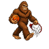 Basketball Bigfoot Sasquatch Funny Bigfoot
