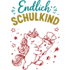 Endlich Schulkind Unicornenfreude