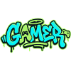 Gamer Graffiti Logo