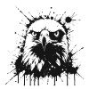 Black Splash Eagle