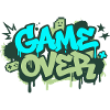 Game Over Graffiti Logo