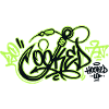Fishhook Graffiti Logo