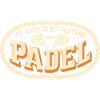 Padel Tennis Retro Spruch Geschenk
