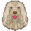 Komondor Dog (Comic Portrait)