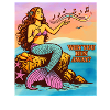 Mermaid singing