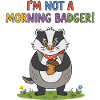 I'm not a morning tie