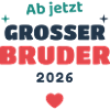 Einschulung 2026 Bruder - Schulkind Geschenk Schul
