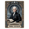 Thomas Jefferson Tarot Card