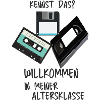 Retro Tech Humor Altersklasse