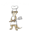 Herdmännchen – Erdmännchen am Grill