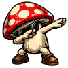 Dabbing Pilz