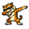 Dabbing Säbelzahntiger