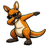 Dabbing Kangaroo