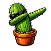 Dabbing Cactus
