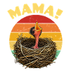 Mama Hatch Nest Retro Sunset
