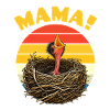 Mama Hungry Baby Bird