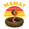 Mama Hungry Baby Bird